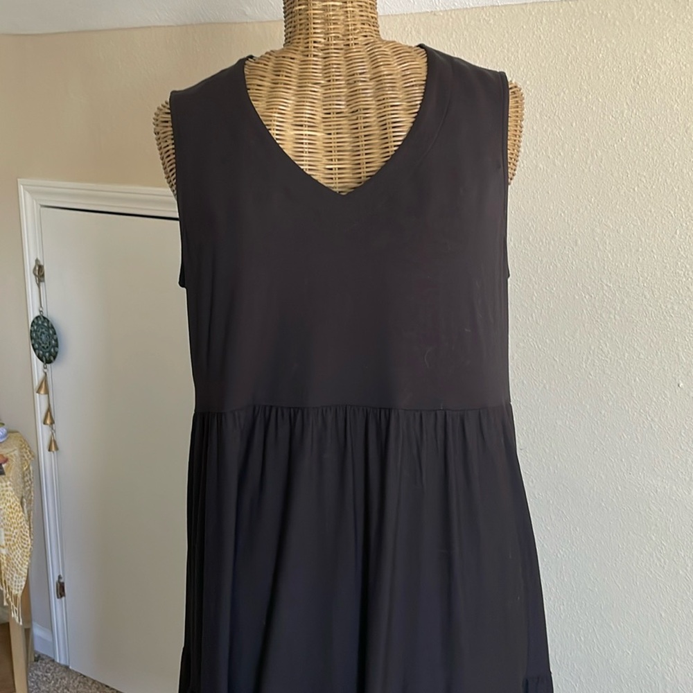 Joseph Ribkoff Black Sleeveless Midi Dress - Picture 4 of 9